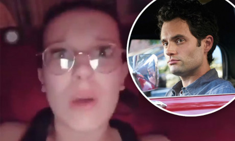 Millie Bobby Brown 14 Defends Penn Badgley S Stalker Character In You Mail