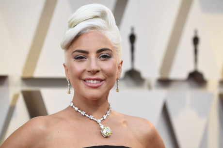 Lady Gaga Made An Appearance At Elton John S Oscars