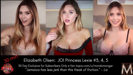 Not Elizabeth Olsen 30 Min Princess Lexie Joi 3 5 Preview Porn
