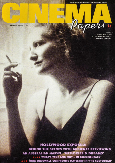 Cinema Papers No 95 October 1993 By Library