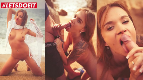 Letsdoeit Hot Czech Pornstar Angel Piaff Masturbates By The Beach And Blows Her Xvideos