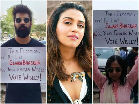 Trolls Target Swara Bhasker S Masturbation Scene On Voting Day Actress Shuts Down The Misogynists With A Perfect Reply Hindi Movie News Of