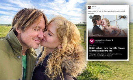 Keith Urban Fought Nicole Kidman News Portal S Hilarious Grammatical Error Has Twitter Splits