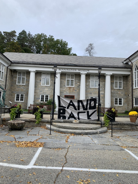 Vandalism To Bennington Museum May Have A Behind