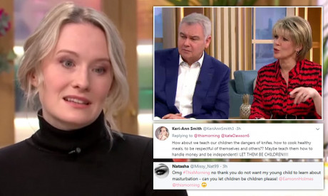 This Morning Expert Claims Children Should Be Taught About Masturbation Mail