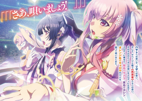 Ookuma Nekosuke Hundred Kirishima Sakura Hundred Kisaragi Karen Headphones Yande