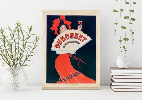 Dubonnet Poster Tonic Wine And Cinchona Boano Etsy