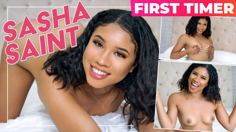 Sasha Saint Is Here To Make A Hot And Wet Entrance Over At She New
