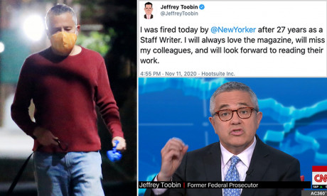 Jeffrey Toobin Is Fired From The New Yorker Weeks After Masturbating On A Work Zoom Call Mail